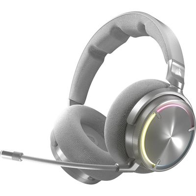 Corsair VIRTUOSO MAX WIRELESS Silver Headset Handheld Gaming Bluetooth Carbon