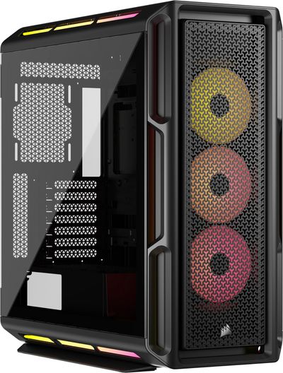 Corsair iCUE LINK 5000T LX RGB Midi Tower Black - Thumbnail 3