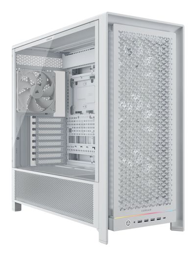 Corsair FRAME 5000D RS Midi Tower PC White ATX EATX micro ATX Mini-ITX Plastic Steel Tempered glass Gaming - Thumbnail 3