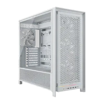 Corsair FRAME 5000D RS Midi Tower PC White ATX EATX micro ATX Mini-ITX Plastic Steel Tempered glass Gaming