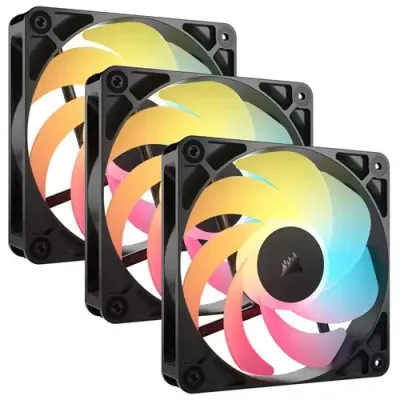 Corsair RS120-R ARGB Computer case Fan 12 cm Black 3 pc(s) - Thumbnail 2