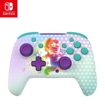 Turtle Beach Rematch Wireless Controller: Invincible Mario Officially Licensed by Nintendo. Also works with Nintendo Switch 2 (C Button is not on this controller) - Thumbnail 2