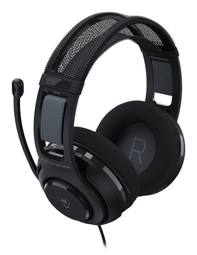 Turtle Beach Atlas 200 Wired PC Gaming Headset for PC Gaming Consoles and Mobile Devices with 3.5mm Connection Wired 20 - 20000 Hz Gaming 280 g Headset Black - Thumbnail 2
