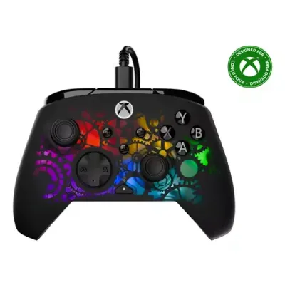Turtle Beach Afterglow Ignite Time Machine Wired RGB Gaming Controller for Xbox and PC - Customizable RGB Remappable Buttons Hall-Effect Hair Triggers 10ft Cable Officially Licensed by Xbox