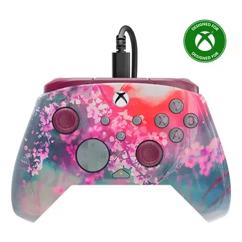 Turtle Beach Rematch Advanced Kyoto Bloom Wired Gaming Controller for Xbox and PC Lenticular Multi-Design Remappable Buttons Hall-Effect Hair Triggers 8ft Cable Officially Licensed by Xbox - Image 1