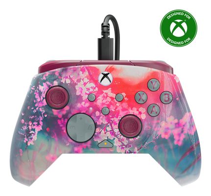 Turtle Beach Rematch Advanced Kyoto Bloom Wired Gaming Controller for Xbox and PC Lenticular Multi-Design Remappable Buttons Hall-Effect Hair Triggers 8ft Cable Officially Licensed by Xbox - Thumbnail 2