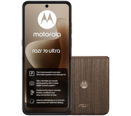 Motorola razr 70 ultra 17.7 cm (6.96") Dual SIM Android 16.0 5G USB Type-C 16 GB 512 GB 5000 mAh Wood