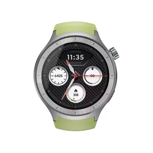 Motorola Moto Watch 3.63 cm (1.43") OLED 47 mm Digital Touchscreen Silver GPS (satellite) - Image 1