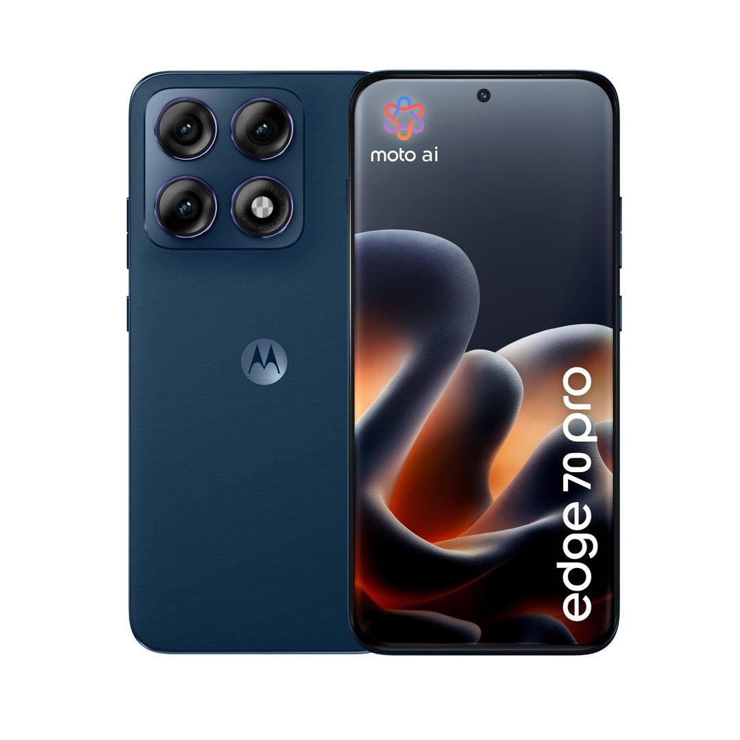 Motorola edge 70 pro 17.2 cm (6.78") Dual SIM Android 16.0 5G USB Type-C 12 GB 512 GB 6500 mAh Dark Blue - Image 1
