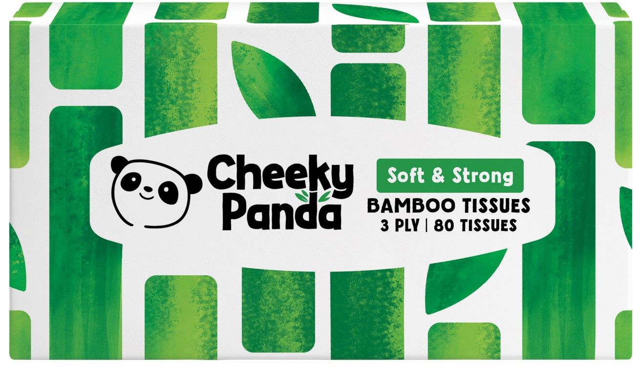 The Cheeky Panda Bamboo Facial Tissue - Image 1