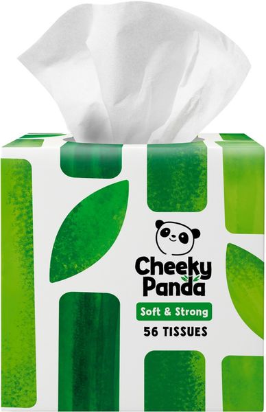The Cheeky Panda Luxury Bamboo Facial Tissue
