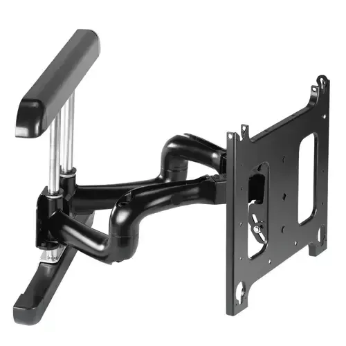 Chief PNRUB Large Flat Panel Swing Arm Wall Display Mount - 25 Inch Extension 2.16 m (85") 200 x 200 mm 800 x 400 mm -17 - 5 Steel Black - Image 1