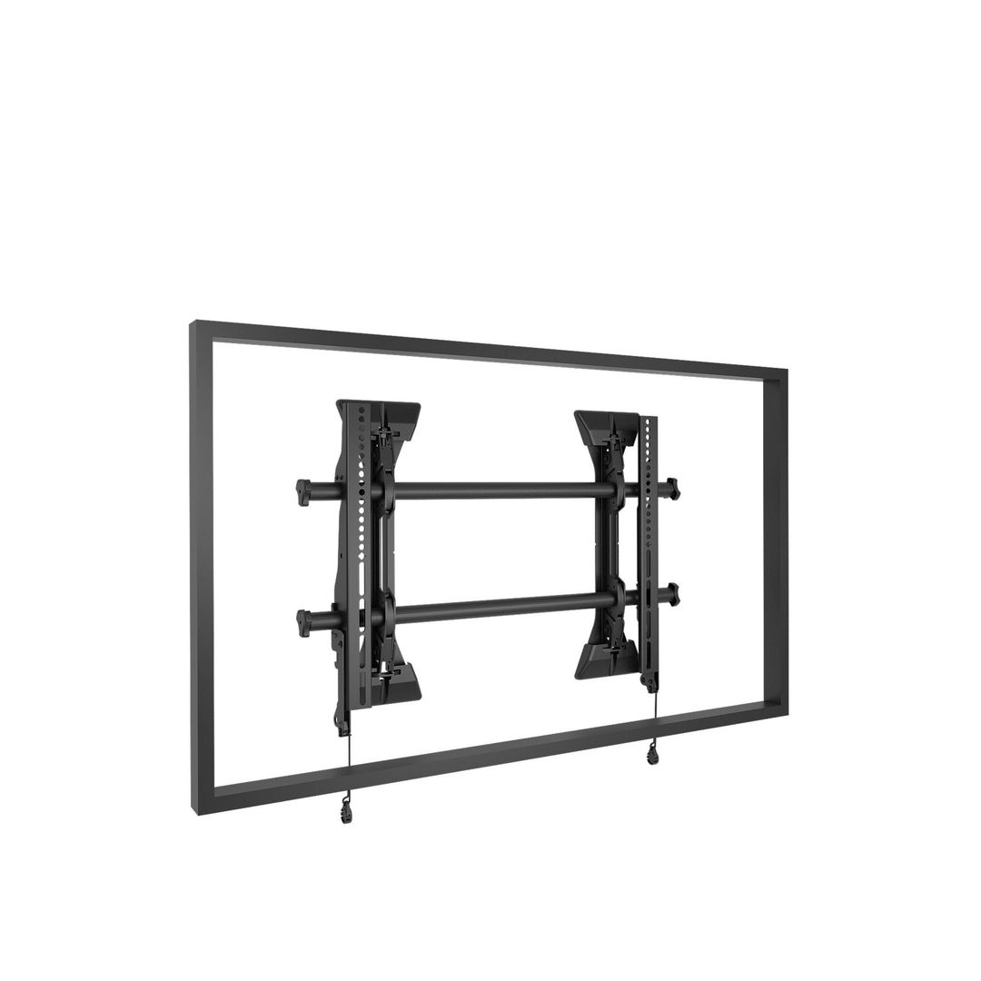 Chief Medium Fusion Micro-Adjustable Fixed Wall Mount 66 cm (26") 119.4 cm (47") 56.7 kg 100 x 100 mm 642 x 400 mm Black - Image 1