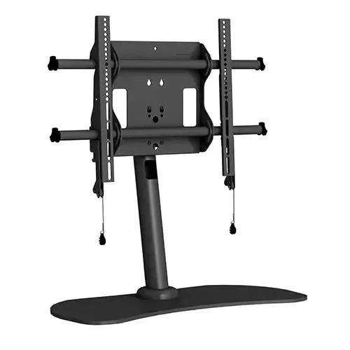 Chief LDS1U. Maximum weight capacity: 56.7 kg Minimum screen size: 116.8 cm (46") Maximum screen size: 177.8 cm (70") Minimum VESA mount: 100 x 100 mm Maximum VESA mount: 642 x 400 mm. Height adjustment range: 560 - 970 mm. Product colour: Black - Image 1