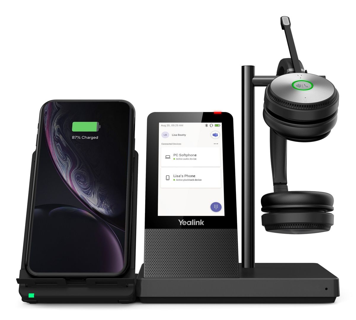 Yealink WH66 DECT Wireless Headset DUAL TEAMS - Image 1