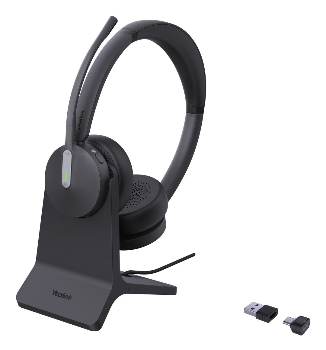 Yealink BH70 Dual with Stand Teams USB-C/A Headset - Image 1