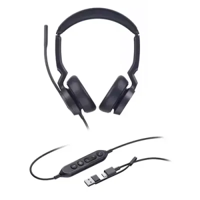 Yealink UH46 Dual Teams USB-C/A Headset - Thumbnail 2
