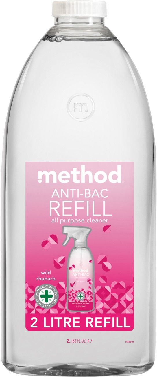 Method 4005052 Anti-Bacterial Cleaner Rhubarb Refill 2L 4005052 - Image 1