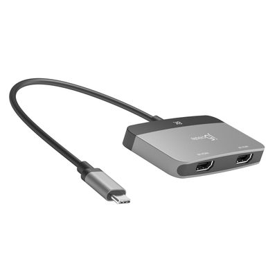 j5create JCA465 - 8K USB-C to Dual HDMI Display Adapter - Thumbnail 2