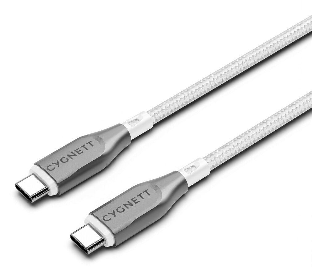 Cygnett CY4675PCTYC USB cable USB 2.0 1 m USB C Grey White - Image 1