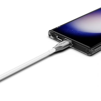 Cygnett CY4677PCTYC USB cable USB 2.0 2 m USB C Grey White - Thumbnail 2