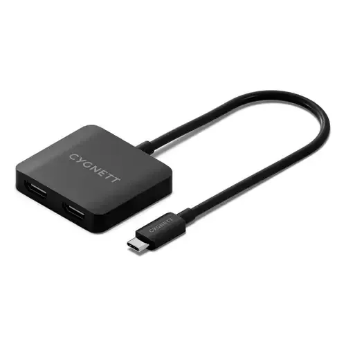 Cygnett CY5391CYHUB interface hub USB Type-C Black - Image 1