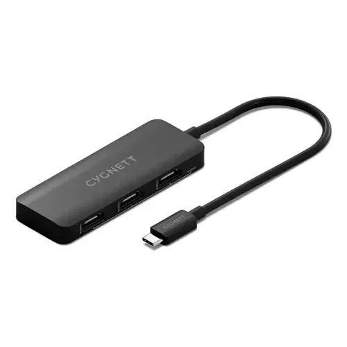 Cygnett CY5392CYHUB interface hub USB Type-C Black - Image 1
