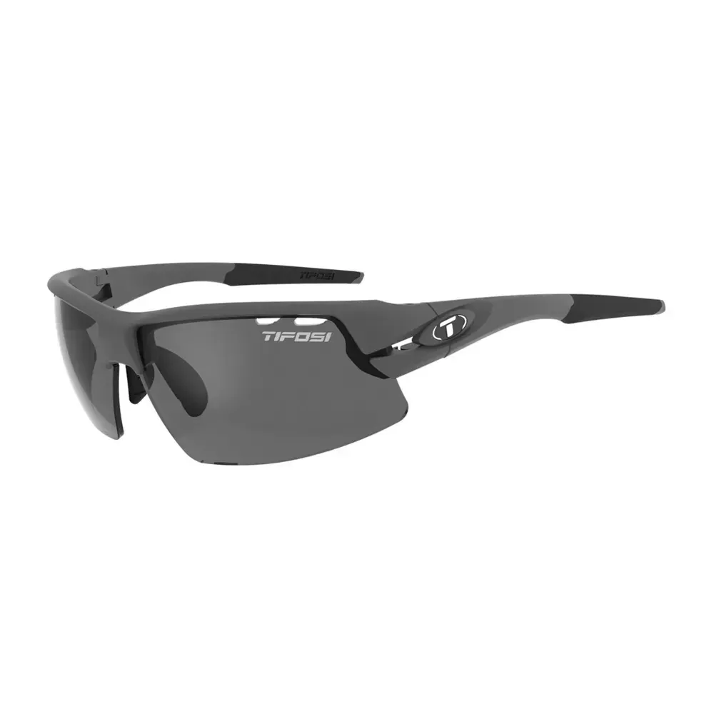 TIFOSI CRIT POLARISED PHOTOCHROMIC SUNGLASSES GUNMETAL/SMOKE LENS - Image 1
