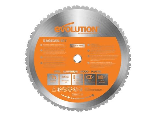 Evolution Evolution RAGE 2 355mm Replacement Multi Purpose TCT Blade