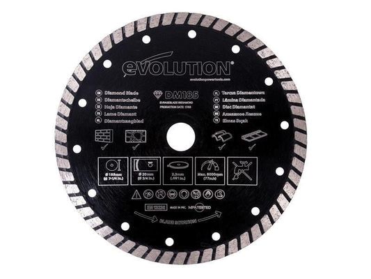 Evolution Evolution Rage Multipurpose Diamond Saw Blade 185mm