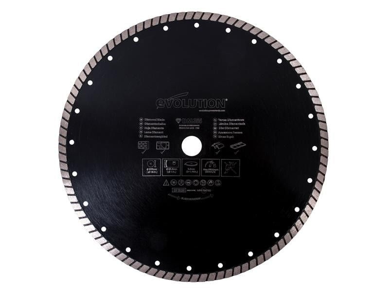 Evolution Evolution Multipurpose Diamond Saw Blade 355mm - Image 1