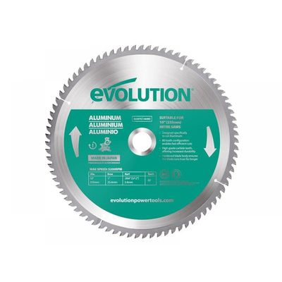 Evolution Evolution A255TCT-80MS 255mm Aluminium Blade