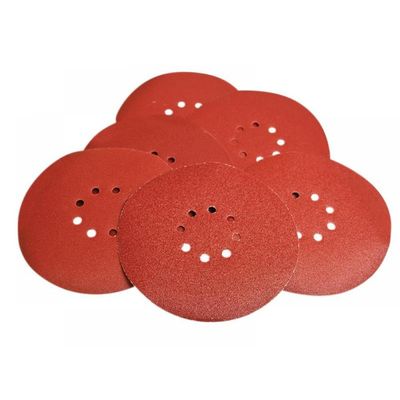 Evolution Evolution 225mm 80 Grit Red Drywall Sanding Discs (6 Pack)