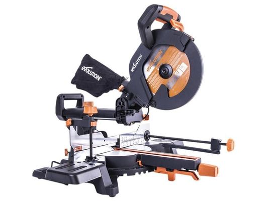 Evolution Evolution R255SMS+ 255mm Sliding Compound Mitre Saw (230V)
