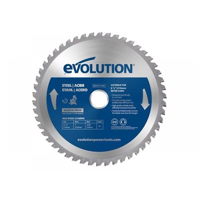 Evolution Evolution M210TCT-50MS 210mm Mild Steel Blade