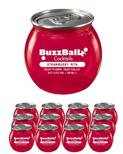 BuzzBallz Strawberry 'Rita Cocktails 200ml