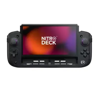 CRKD Nitro Deck+ Black USB Touchscreen gaming controls Analogue / Digital Nintendo Switch