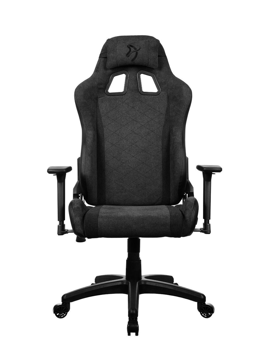Arozzi Avanti SoftFabric Gaming Chair - Dark Grey - Image 1
