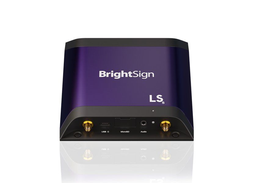 BrightSign LS425 digital media player Black Purple Full HD Wi-Fi - Image 1