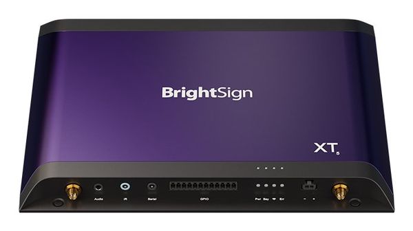 BrightSign XT1145 digital media player Black Purple 8K Ultra HD