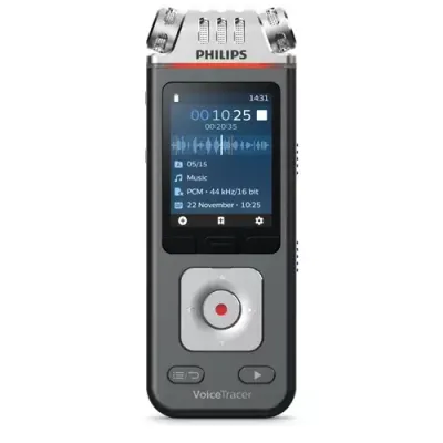 Philips VoiceTracer Black Grey - Thumbnail 2