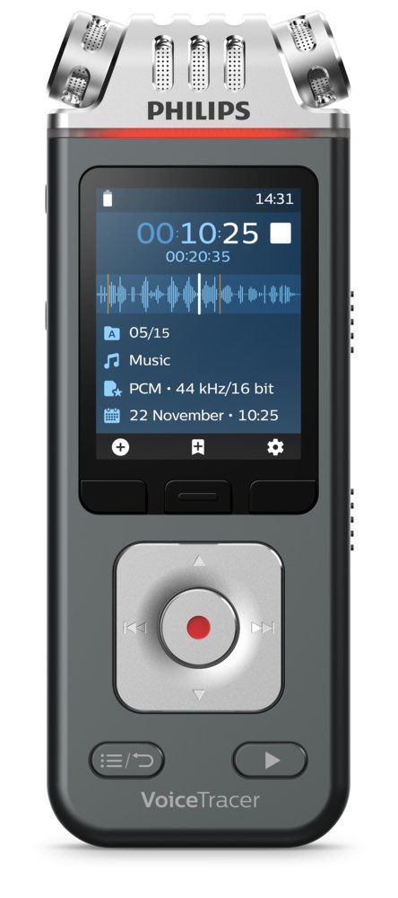 Philips VoiceTracer Black Grey - Image 1
