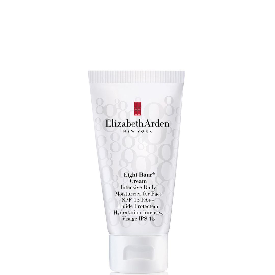 Elizabeth Arden Eight Hour Cream Intensive Daily Moisturiser For Face Spf 15 (50ml) - Image 1