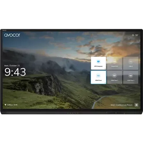 Avocor AVG-8560 G-Series - 85" 4K InGlass LED Interactive Display - Image 1