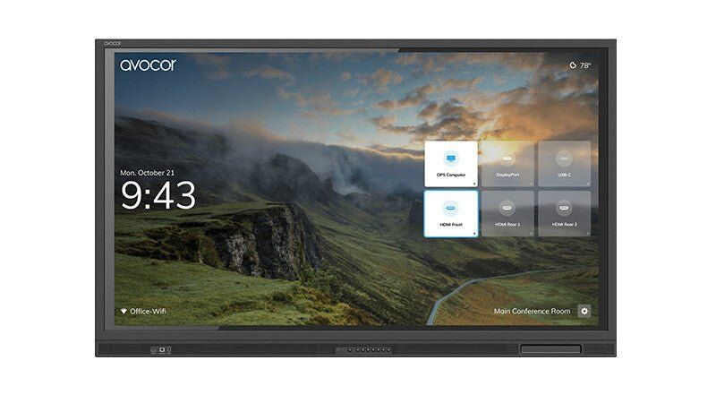 Avocor E series E-40 Series 75" 4K IR LED Interactive Display - Image 1