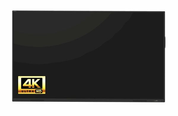 Avocor AVS-8610E interactive whiteboard 2.18 m (86") 3840 x 2160 pixels Touchscreen Black USB / RF Wireless - Thumbnail 2