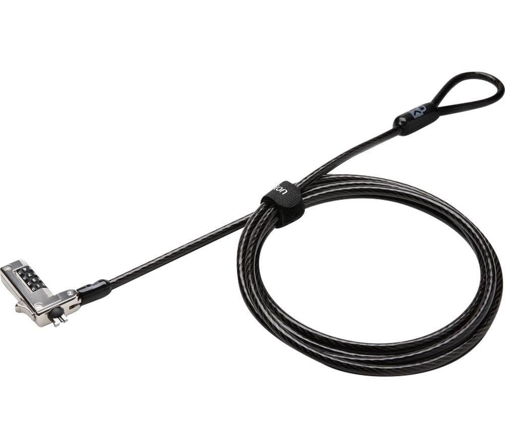 KENSINGTON Slim Combination Laptop Security Lock, Silver/Grey,Black - Image 1