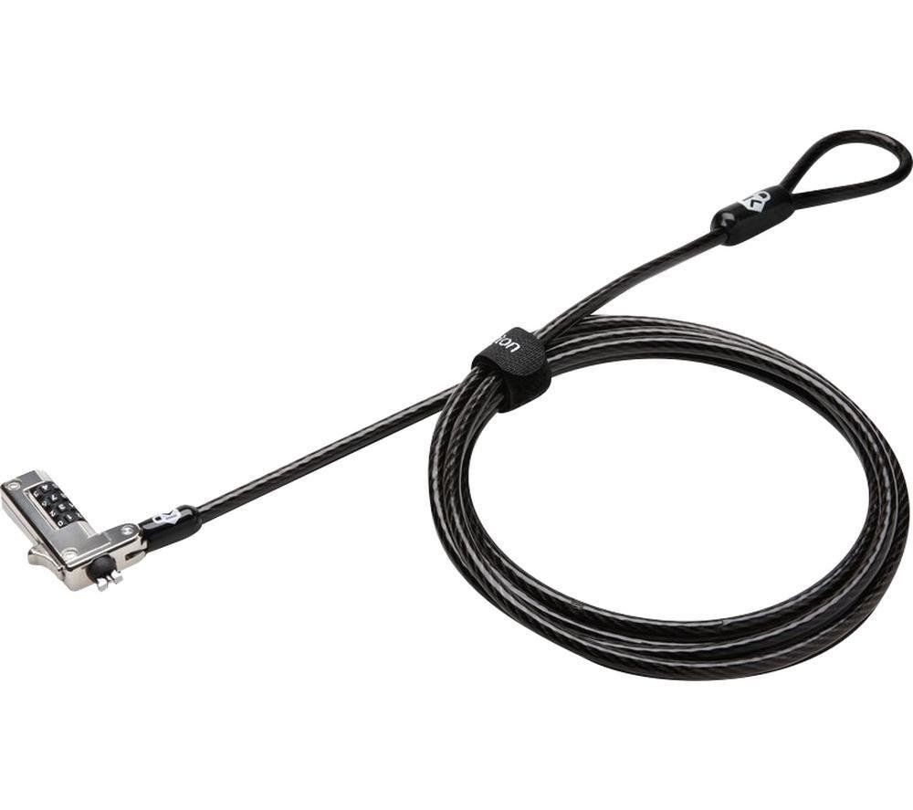 KENSINGTON Slim NanoSaver Combination Laptop Security Lock, Silver/Grey,Black - Image 1