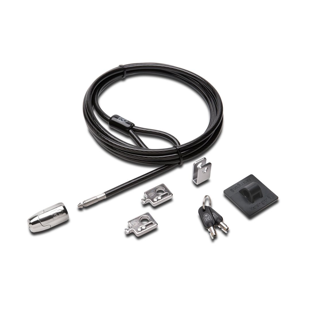 KENSINGTON Desktop & Peripherals Locking Security Kit 2.0, Black - Image 1