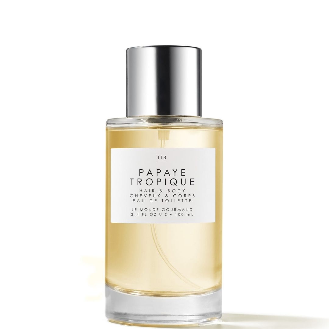 Le Monde Gourmand Papaye Tropique Hair & Body Eau de Toilette 100ml - Image 1